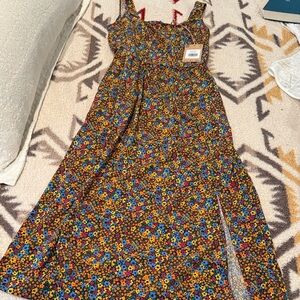 NWT Toad & Co Crusher Column Maxi Dress S